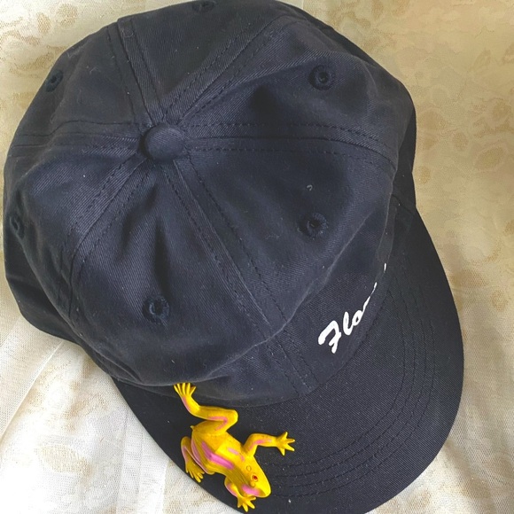 Toddler Boy/Girls Frog charm & Florida lettering Sun Hat Baseball Cap 3T - 8T - Picture 5 of 5